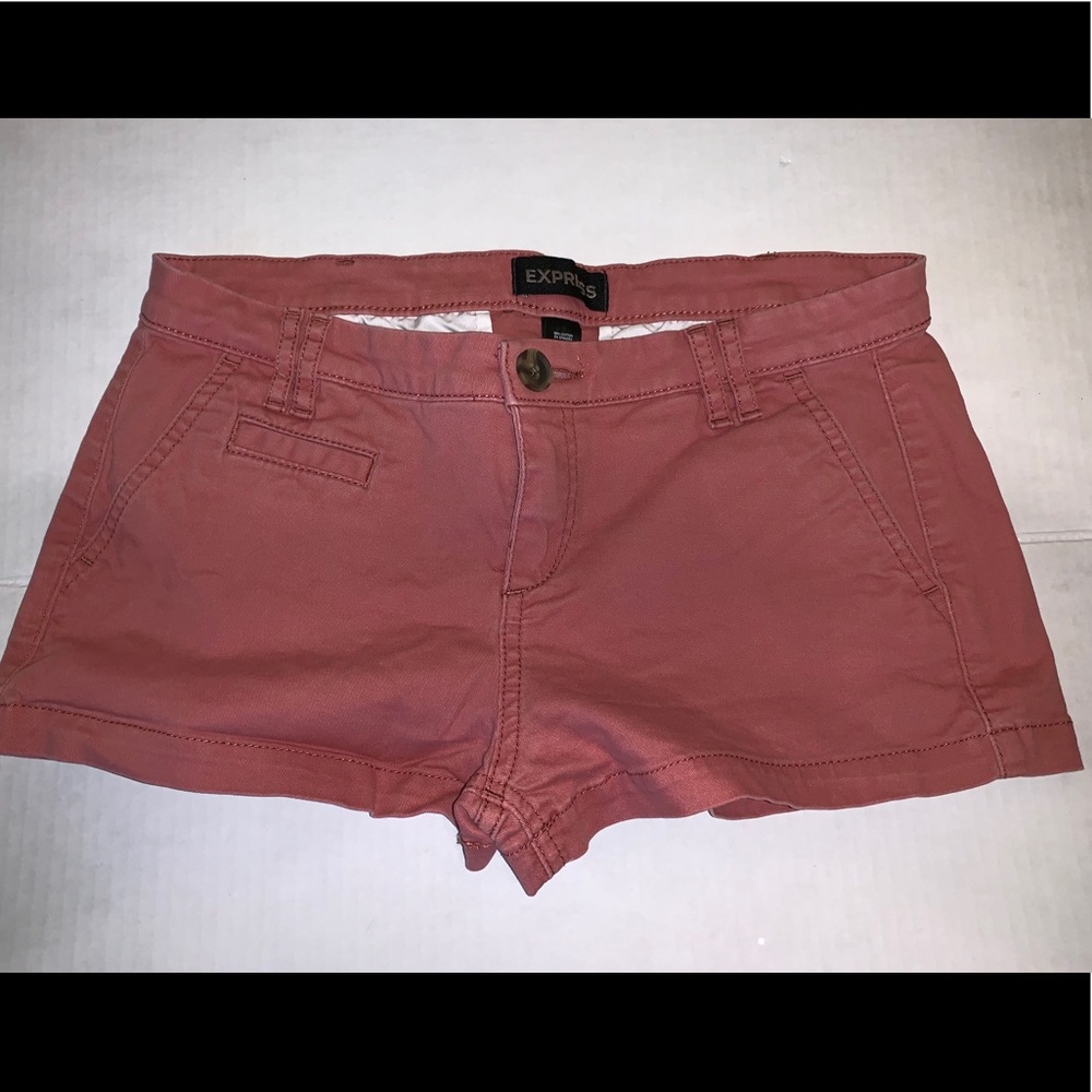 Express Rose Shorts Size 0